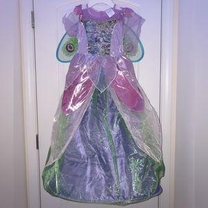 Peacock Princess Halloween Costume Children Size M (6-8)
